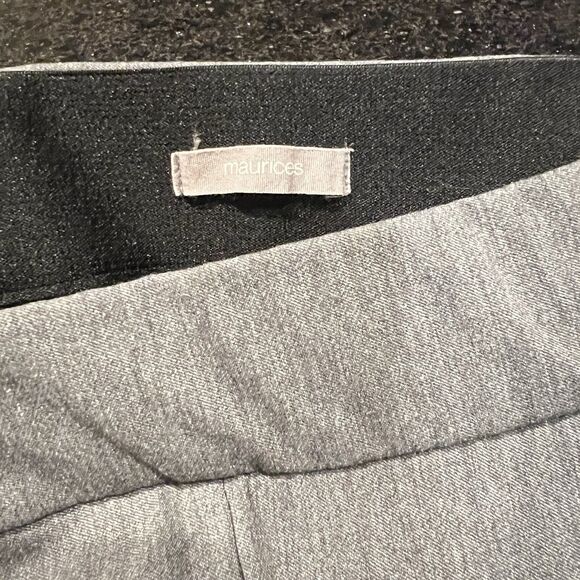 Maurices Pants Womens XS Gray Stretchy Pull On Ponte Elastic Waist Skinny Leg - Picture 14 of 16